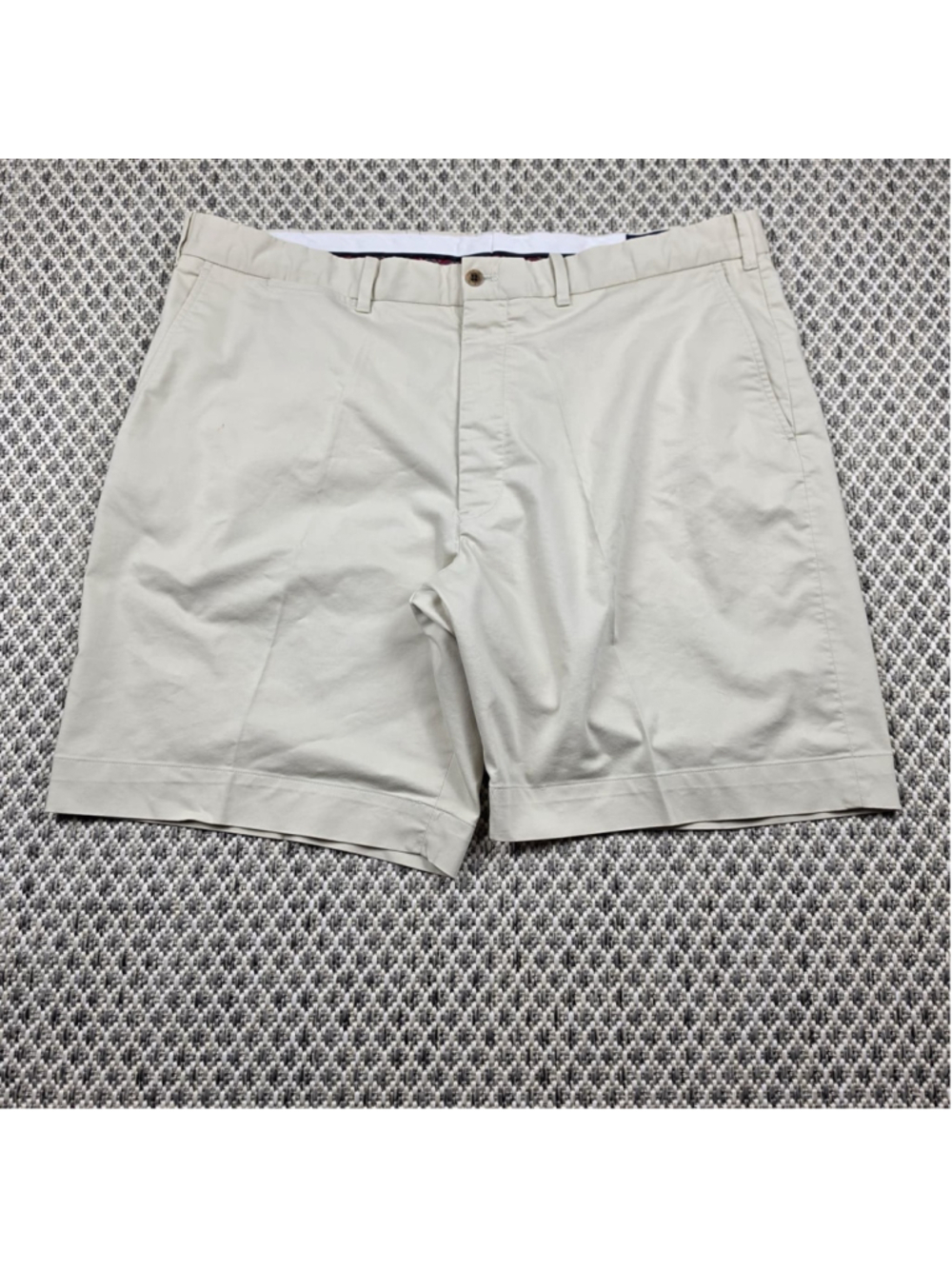 Polo Golf Ralph Lauren Classic Fit Shorts Mens 40 Beige Chino Golf Preppy